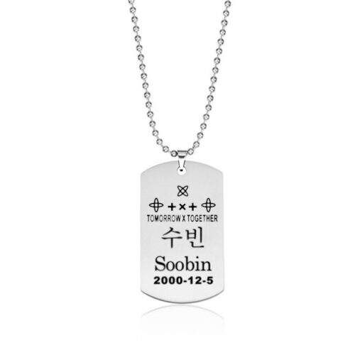 TXT Necklace Soobin