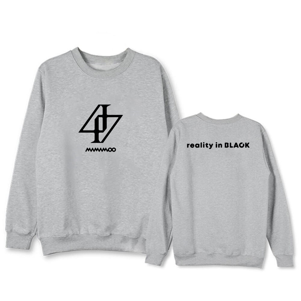mamamoo reality in black sweatshirt