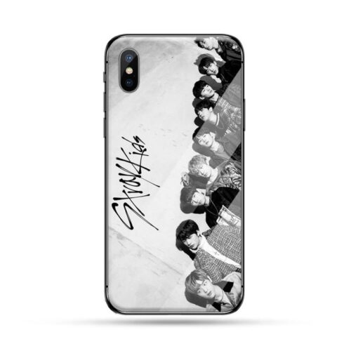 Stray Kids Tempered Glass iPhone Case #11