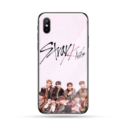 Stray Kids Tempered Glass iPhone Case #2