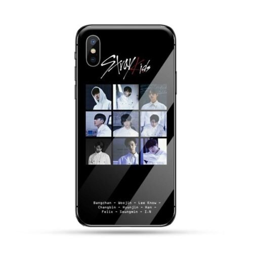 Stray Kids Tempered Glass iPhone Case #3