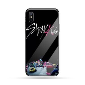 Stray Kids Tempered Glass iPhone Case #6