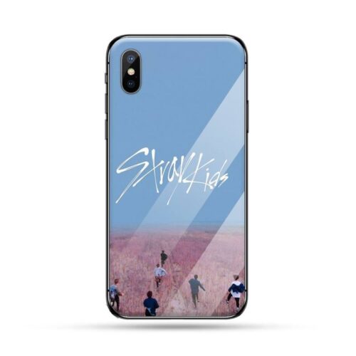 Stray Kids Tempered Glass iPhone Case #8