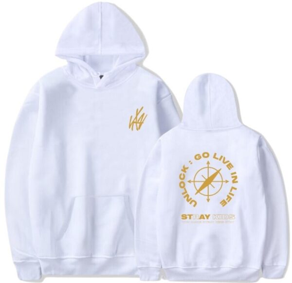 stray kids go live in life hoodie