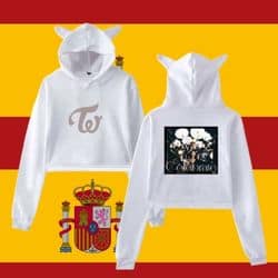 Kpop merch hoodies featuring popular band logos and designs, perfect for fans.