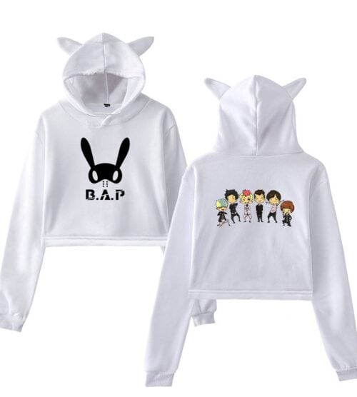 BAP Cropped Hoodie #1