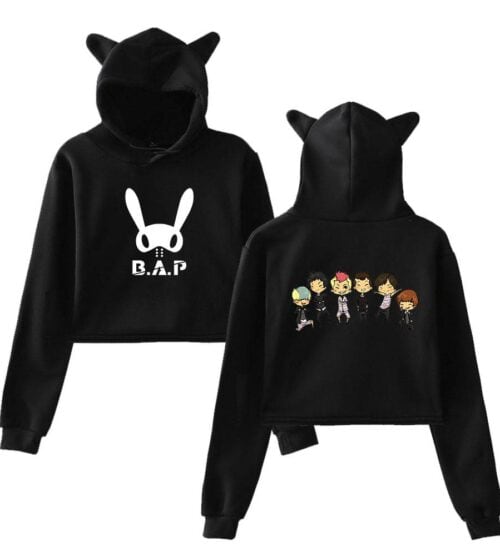 BAP Cropped Hoodie #1