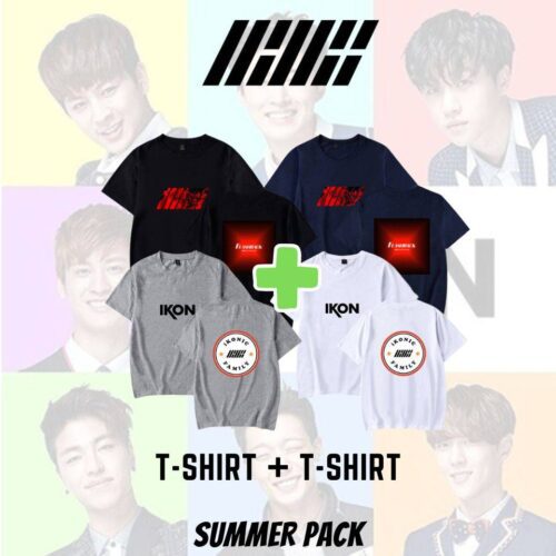 iKon Summer Pack: T-Shirt + T-Shirt
