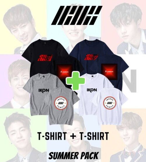 iKon Summer Pack: T-Shirt + T-Shirt