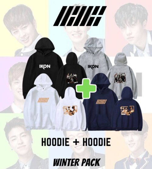 iKon Winter Pack: Hoodie + Hoodie