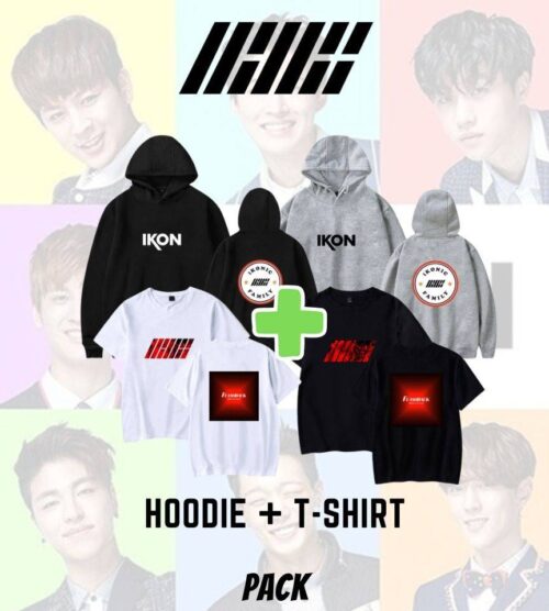 iKon Pack: Hoodie + T-Shirt