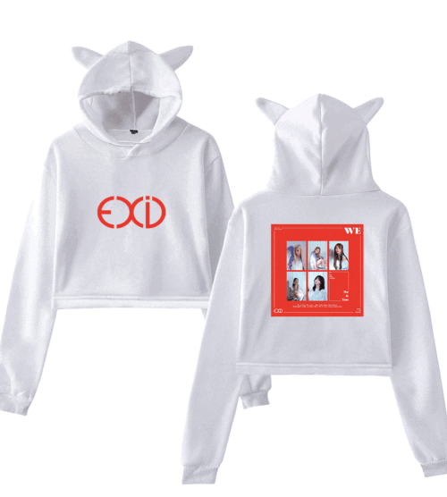 Exid Cropped Hoodie #1