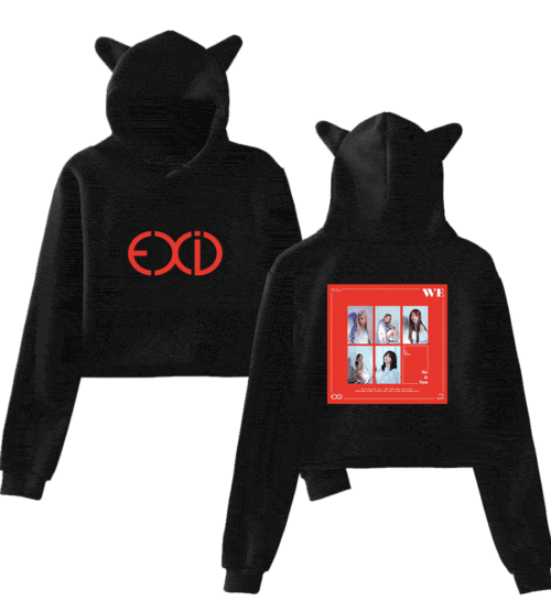 Exid Cropped Hoodie #1