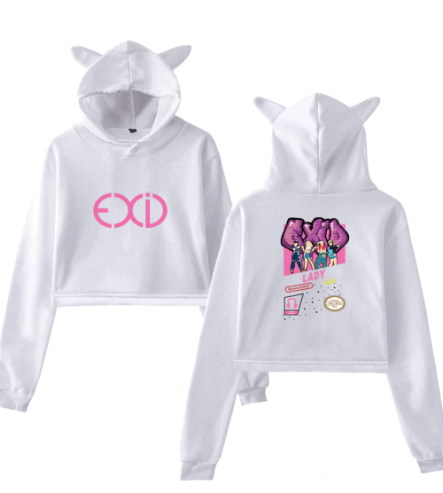 Exid Cropped Hoodie #2