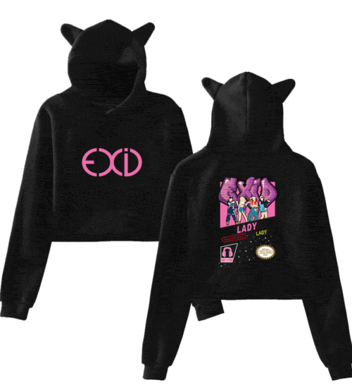 Exid Cropped Hoodie #2