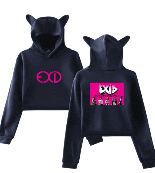Exid Cropped Hoodie #3