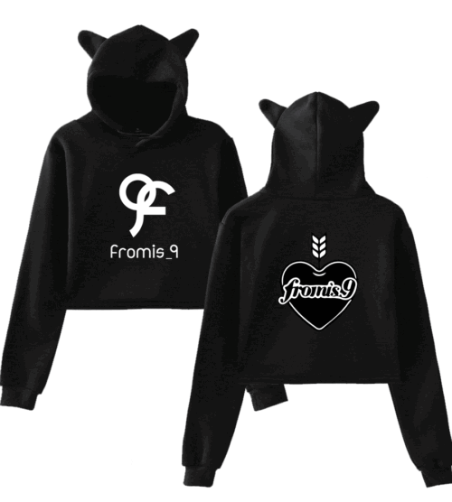 Fromis_9 Cropped Hoodie #4