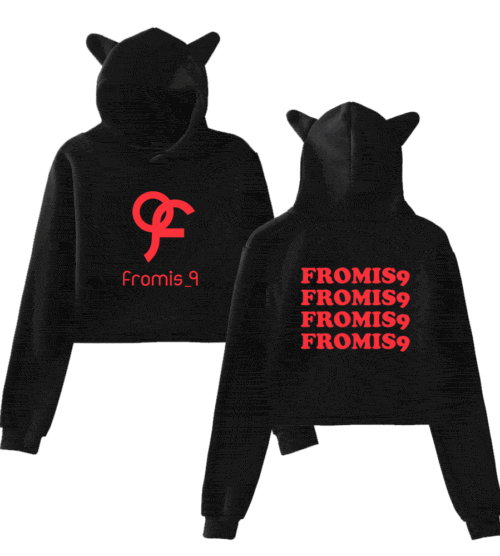 Fromis_9 Cropped Hoodie #3