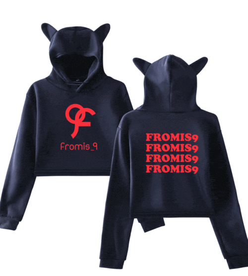 Fromis_9 Cropped Hoodie #3