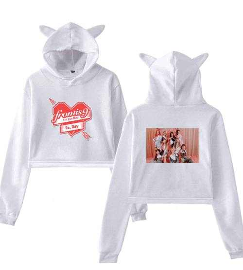 Fromis_9 Cropped Hoodie #1