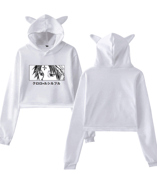 Hunter x Hunter Cropped Hoodie #5