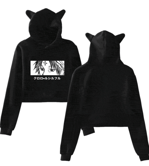 Hunter x Hunter Cropped Hoodie #5