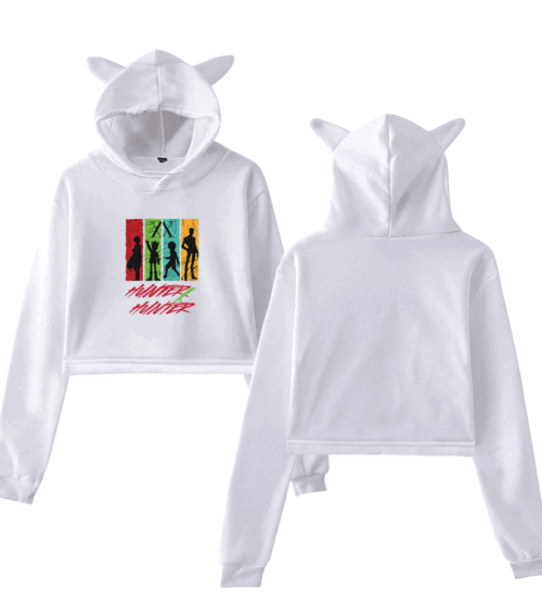 Hunter x Hunter Cropped Hoodie #2