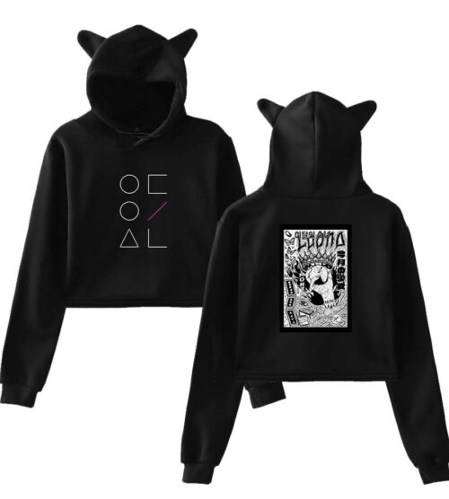Loona Cropped Hoodie #1