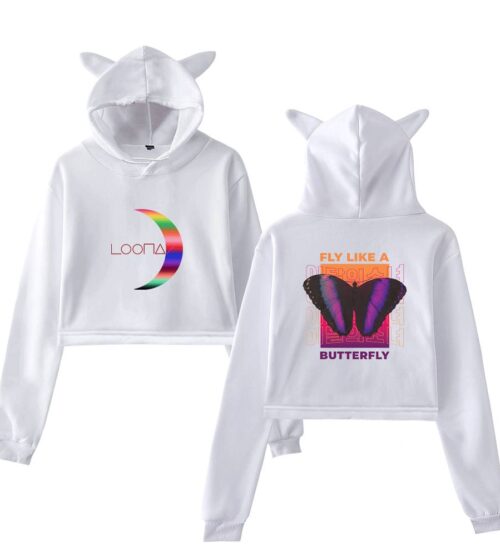Loona Cropped Hoodie #2