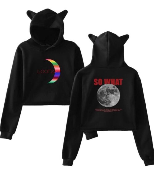 Loona Cropped Hoodie #3