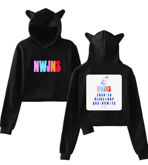 New Jeans Kpop Cropped Hoodie #1
