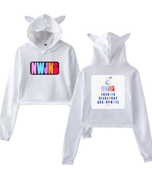 New Jeans Kpop Cropped Hoodie #1