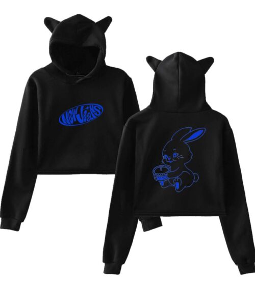 New Jeans Kpop Cropped Hoodie #4