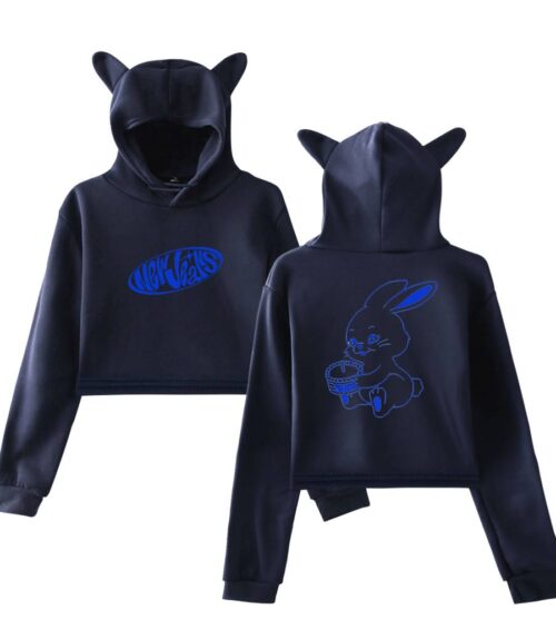 New Jeans Kpop Cropped Hoodie #4