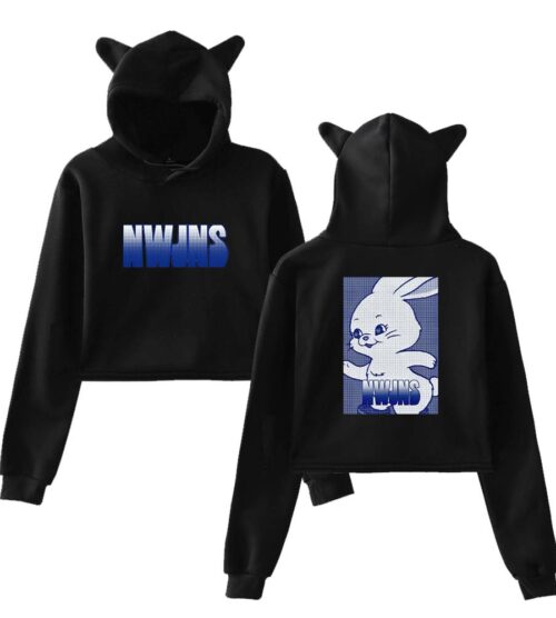 New Jeans Kpop Cropped Hoodie #6