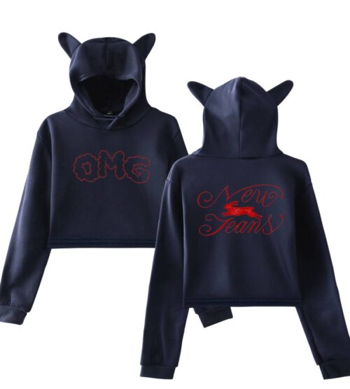 New Jeans Kpop Cropped Hoodie #3