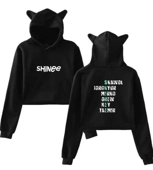 SHINee Cropped Hoodie #1