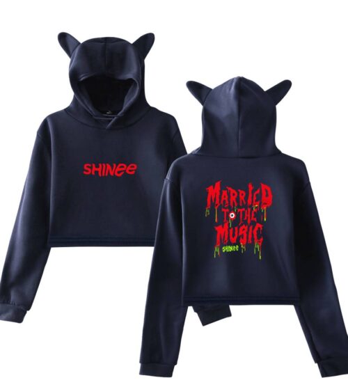 SHINee Cropped Hoodie #3