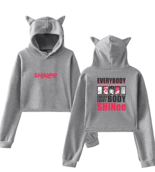 SHINee Cropped Hoodie #4