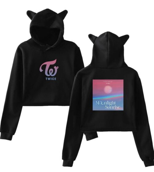 Twice Cropped Hoodie #8