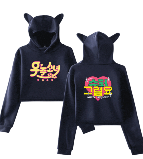 WJSN Cropped Hoodie #3