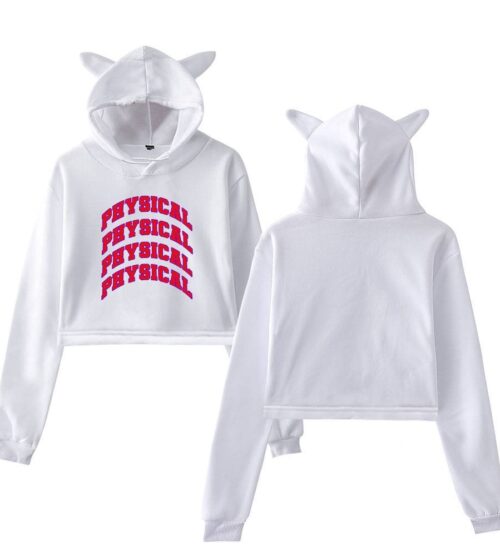 Dua Lipa Cropped Hoodie #4 + Gift