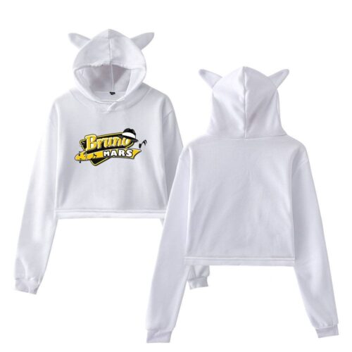 Bruno Mars Cropped Hoodie #1 + Gift