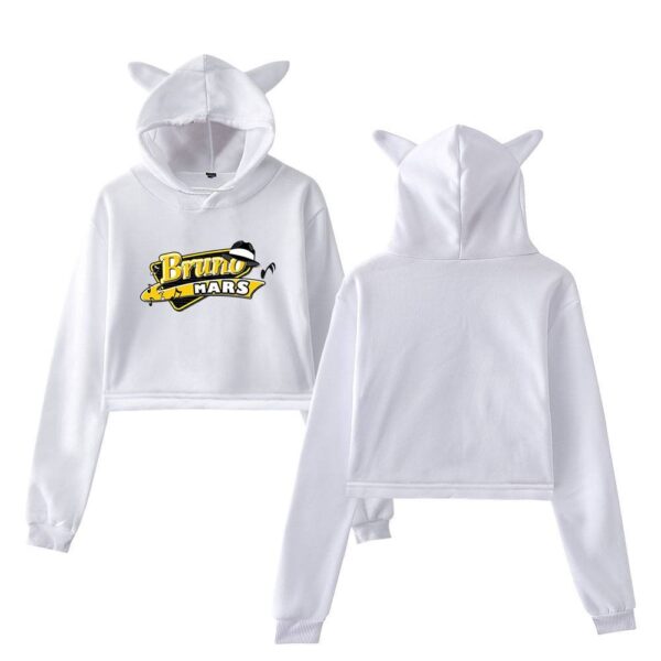 Bruno Mars Cropped Hoodie #1 + Gift - Image 2