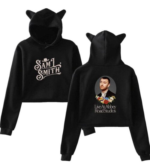 Sam Smith Cropped Hoodie #1 + Gift