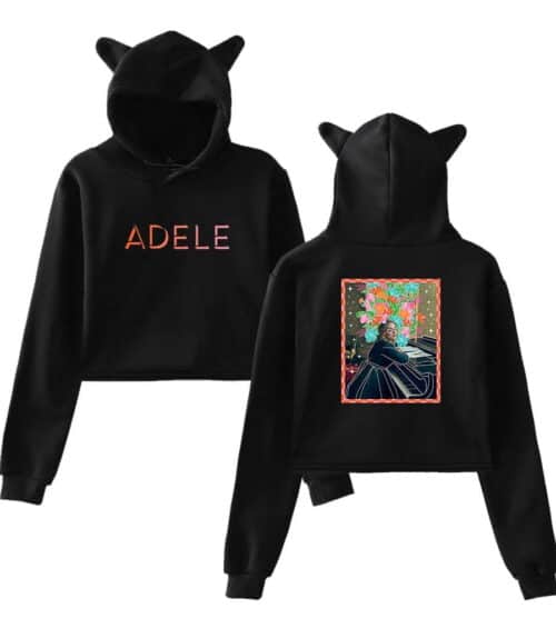 Adele Cropped Hoodie #3