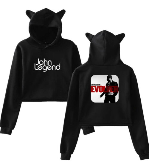 John Legend Cropped Hoodie #2