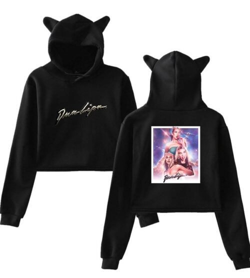 Dua Lipa Cropped Hoodie #3 + Gift