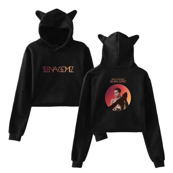 Selena Gomez Cropped Hoodie #2 + Gift - Image 2