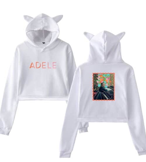 Adele Cropped Hoodie #3